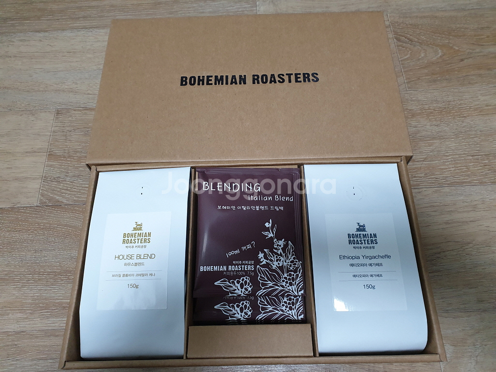 박이추 커피공장 보헤미안 커피 유나이트 로스터리 선물세트 원두커피 유나이티드 미개봉 새제품--0