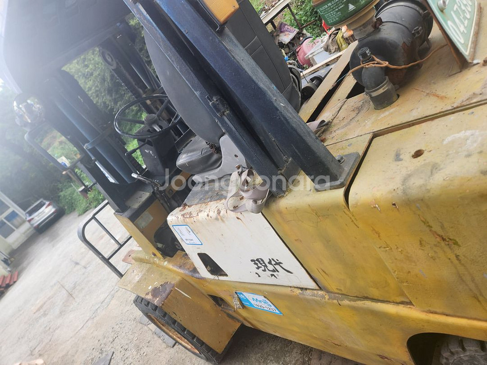 현대 4.5톤 지게차 PF45D 팝니다--4