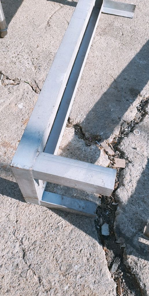 스테인레스 낮은 선반 , 화분대 이미지