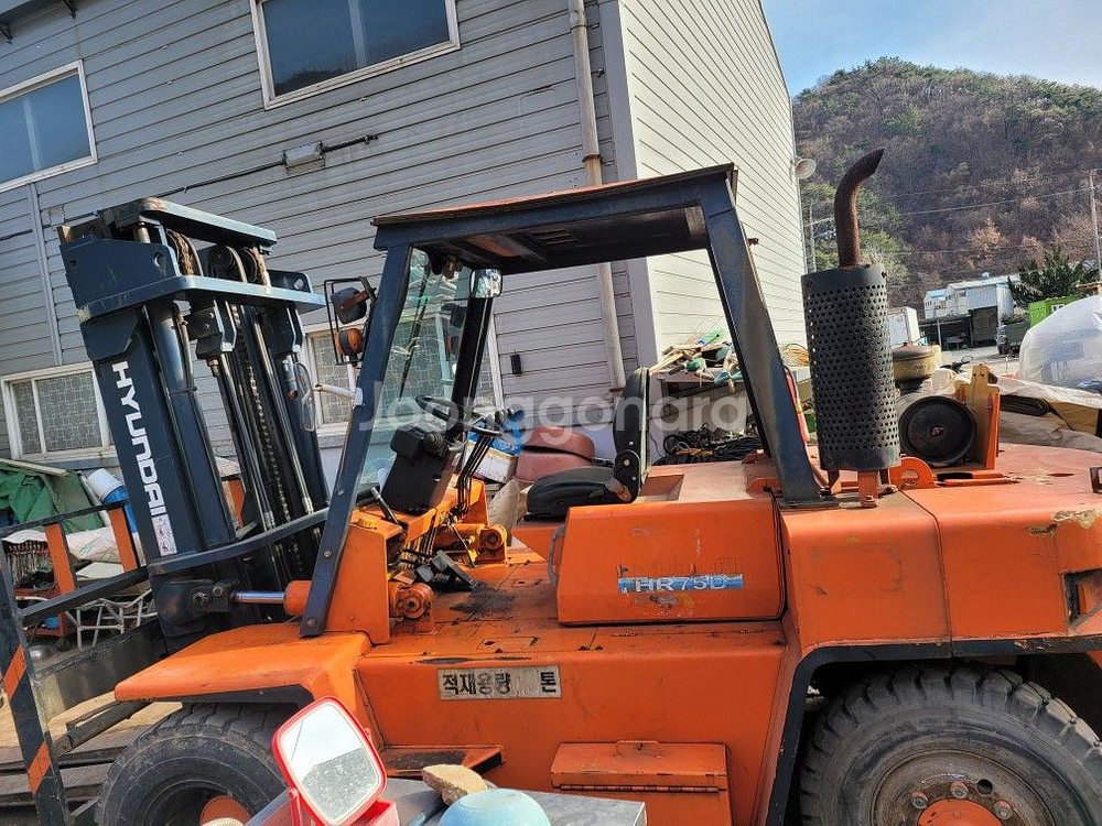 현대 7.5톤 7톤 지게차 팝니다--3