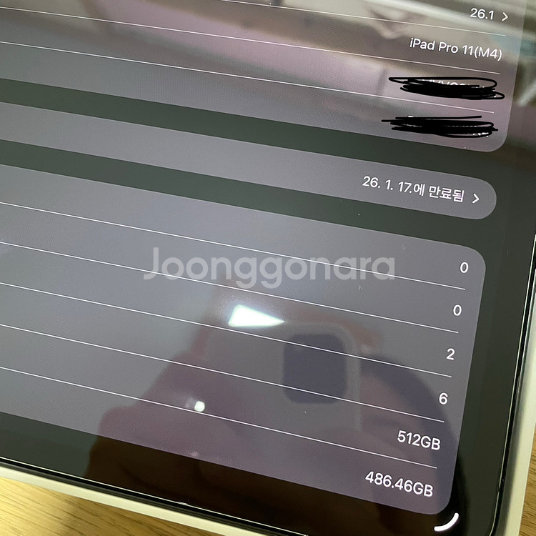 아이패드프로 11인치 M4 512GB--9