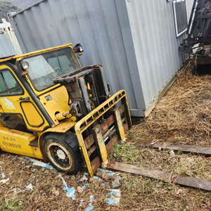 현대 40B 4톤 저상 전동 지게차 4스풀 자동발 수리용