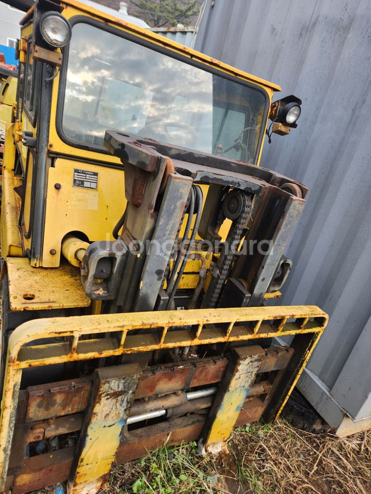 현대 40B 4톤 저상 전동 지게차 4스풀 자동발 수리용--2