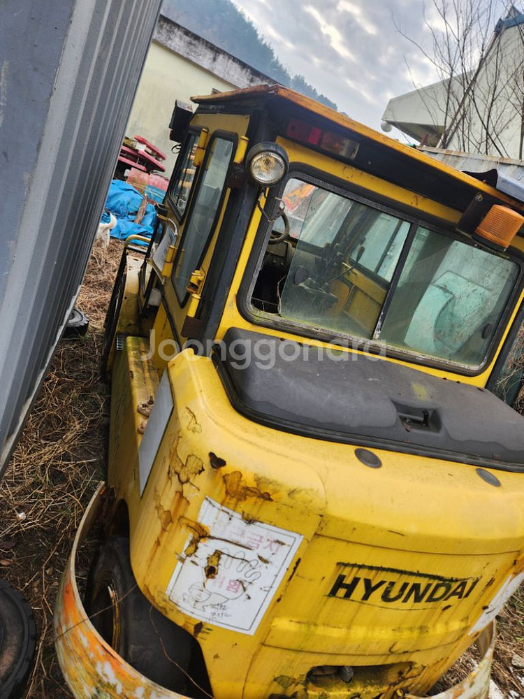 현대 40B 4톤 저상 전동 지게차 4스풀 자동발 수리용--5