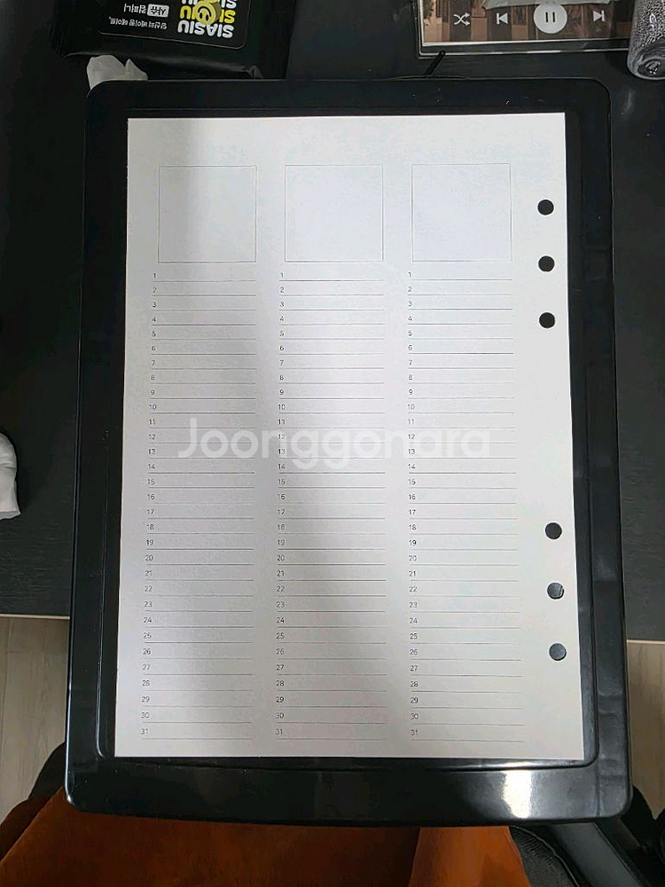 2단 서랍형 수납함--3