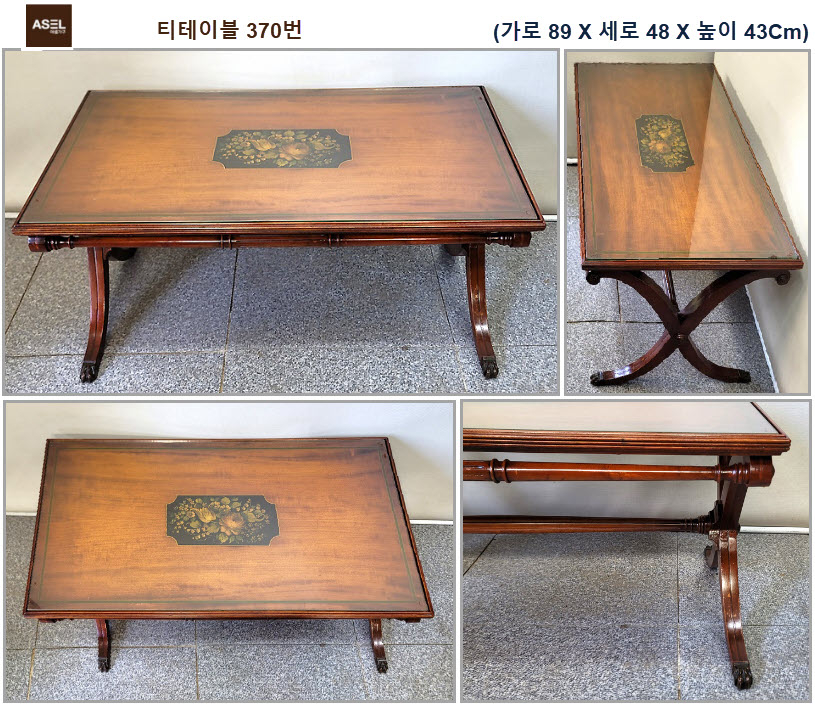 엔틱 콘솔 쇼파 테이블 원탁 고가구 수납장 장식장판매- 이미지