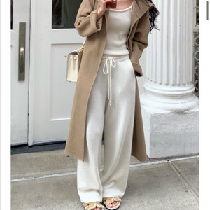 르플레인 뉴 캐시미어 니트팬츠 롱