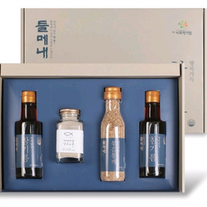 들메네 참기름4종 세트 무료배송