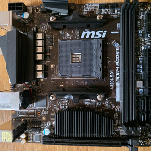 MSI A320i-S01 Am4 itx 보드