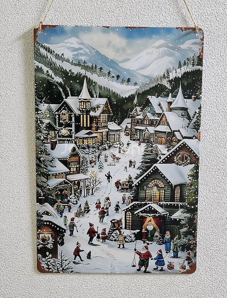 새상품)빈티지 철제 그림액자 인테리어소품--0