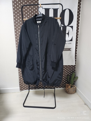 안감누빔 프리사이즈 롱점퍼--0