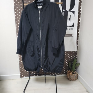 안감누빔 프리사이즈 롱점퍼