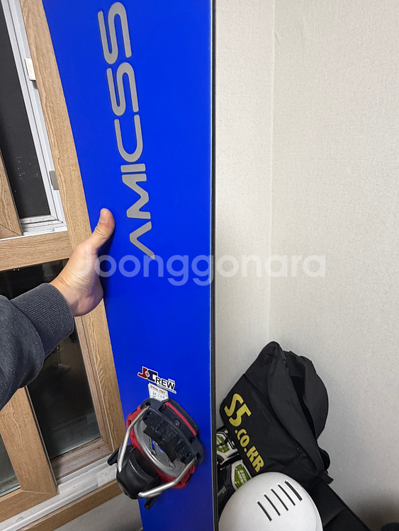 알파인보드 입문용 풀세트 1920 아믹스 rcv 171 f2 바인딩 포함 / s5 부츠 2122 265 / 헬멧장갑--0