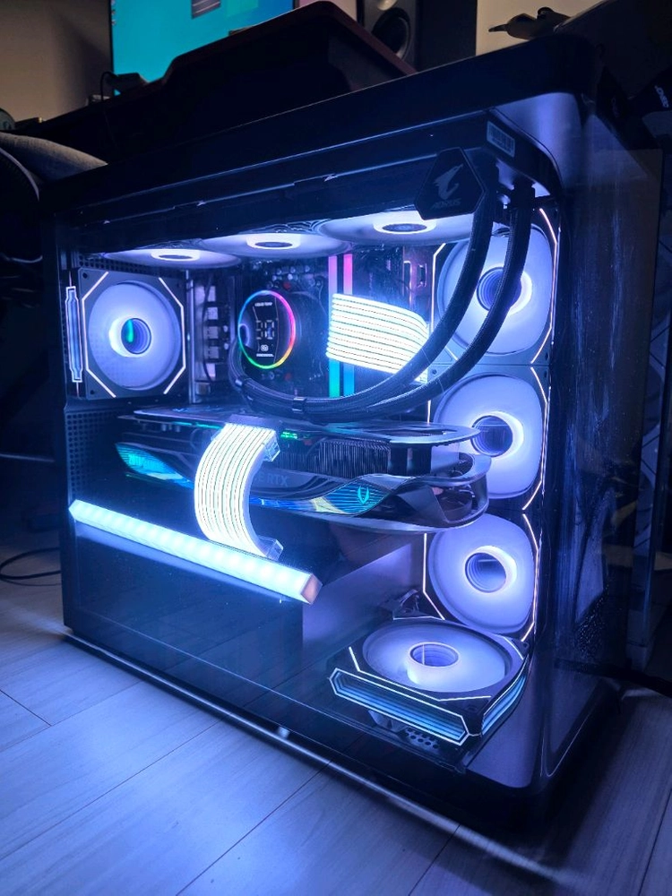 라이젠7 7800X3D RTX4080 익스트림 고사양 본체 이미지