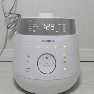쿠쿠 6인용 트윈프레셔 전기압력밥솥 LHTR0610FW