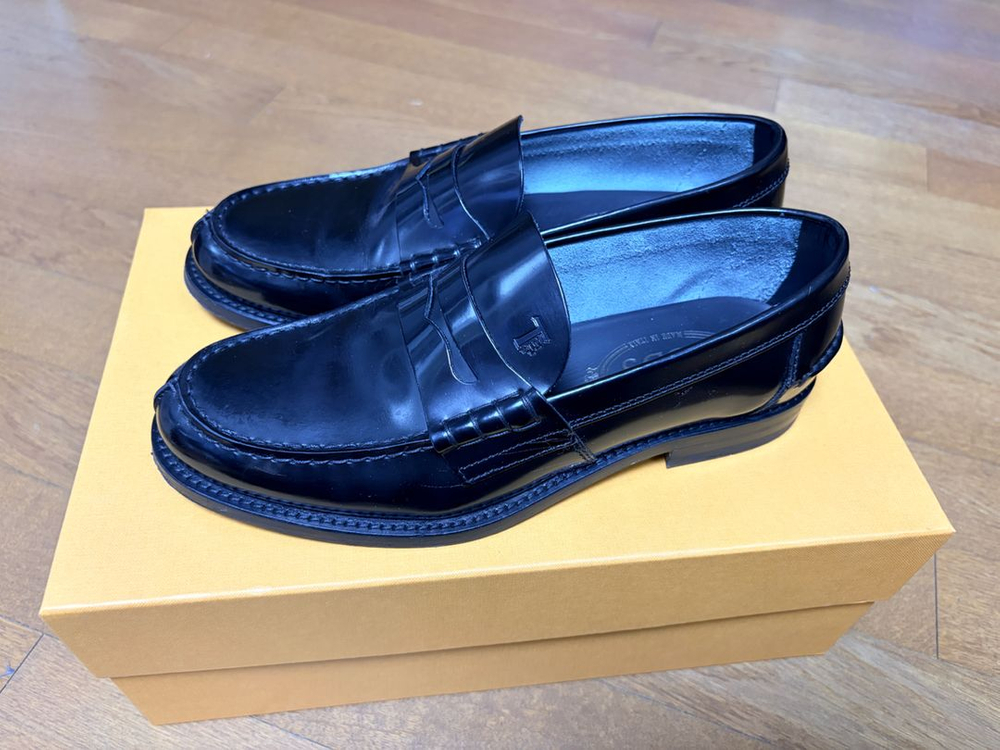 토즈 레더 로퍼 6사이즈 250-255--2