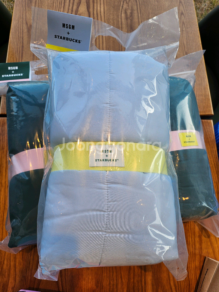 스타벅스프리퀀시 블랭킷 담요 스카이블루--0