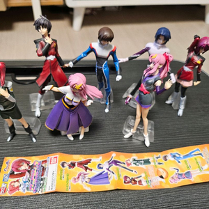 건담시드 데스티니 캐릭터즈2 피규어 7종세트 팝니다