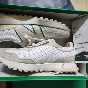 2회착 뉴발란스 327 카사블랑카 오프화이트 265