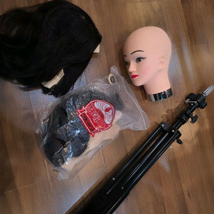 헤어자격증 헤어컷트연습 세트 민두 천혜사가발