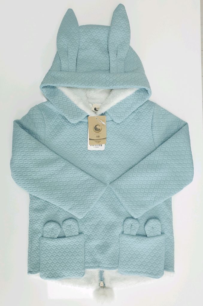 [새상품] 유아옷 토끼 밍크퍼 상하의 세트 110(4~5세)--1