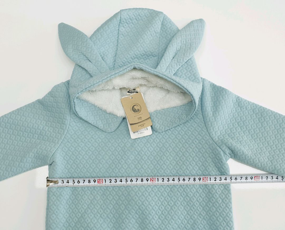 [새상품] 유아옷 토끼 밍크퍼 상하의 세트 110(4~5세)--3