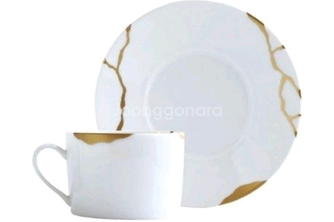 베르나르도 킨츠키 커피잔 셋트 새상품--5