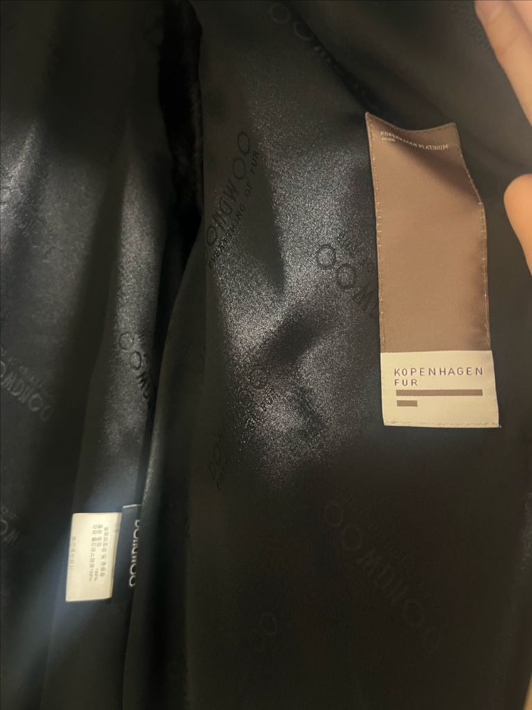 에눌가능 동우모피 밍크베스트 밍크코트 코펜하겐등급 밍크조끼--5