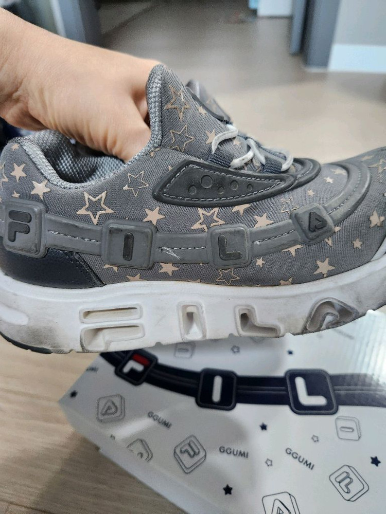 휠라 꾸미 키즈 운동화 210사이즈--5