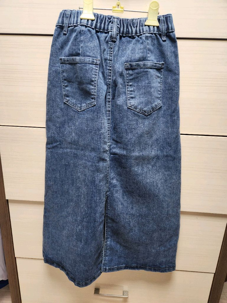 청치마 데님스커트 새상품 77사이즈까지--1
