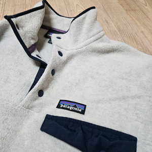 파타고니아 신칠라 25551 라이트웨이트 오트밀 헤더 플리스 후리스