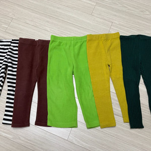 유아 겨울 레깅스/바지 일괄 S