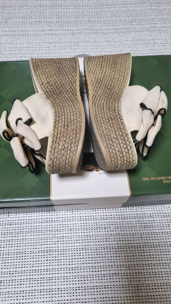 웨지 통굽 슬리퍼(240) 이미지