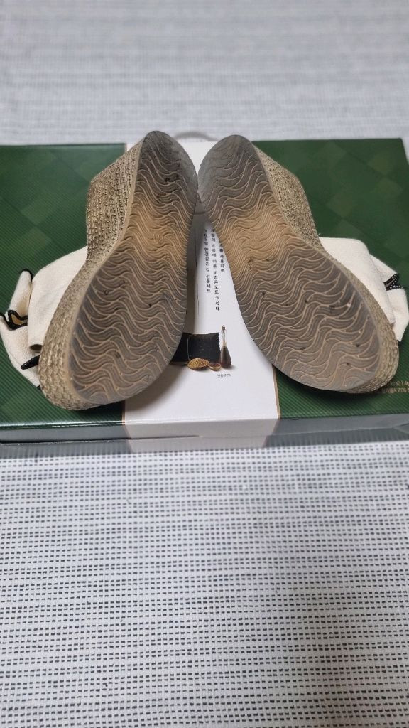 웨지 통굽 슬리퍼(240) 이미지