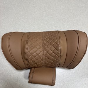 루젠 차량용 가죽목쿠션 새상품