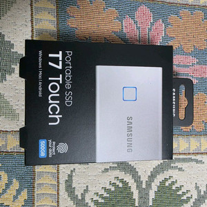 삼성 SSD T7 500GB 새상품