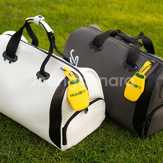 빙그레 바나나맛우유 골프 미니네임택--1