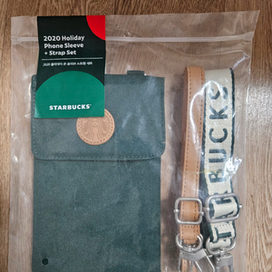 스타벅스 홀리데이 폰 슬리브 스트랩 세트