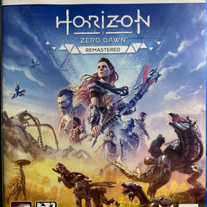 PS5 호라이즌 제로던 리마스터 미개봉 새상품