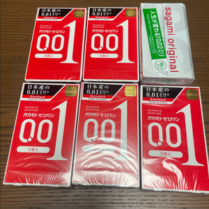 오카모토 0.01 콘돔 * 5박스 + 1박스