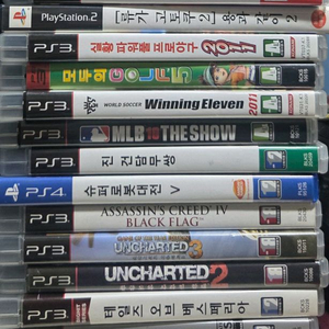 ps3 + ps2 게임타이틀 게임cd 몽땅처분 22개 특가