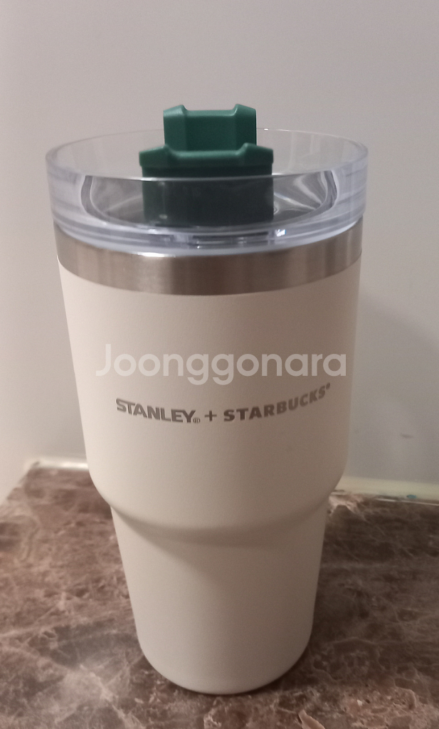 스타벅스 텀블러 크림 591ml--0