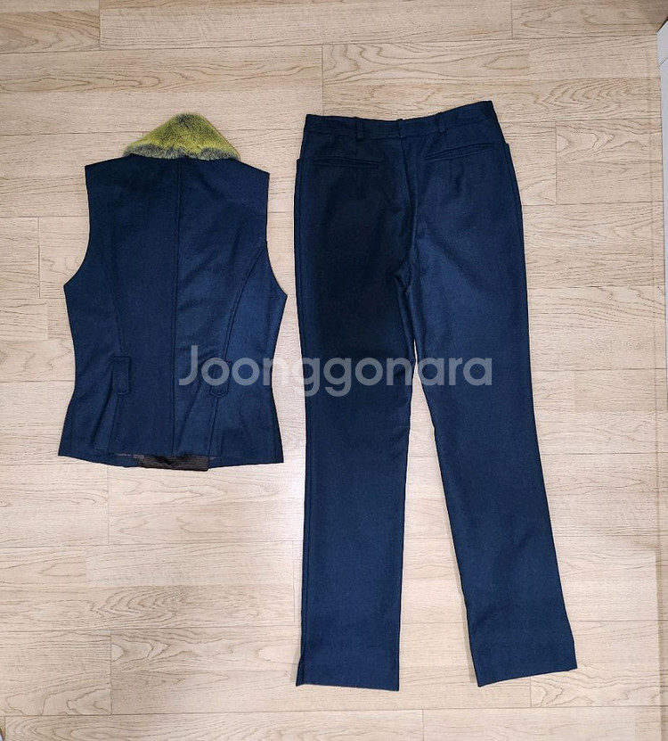루비나 모 조끼바지 세트--1