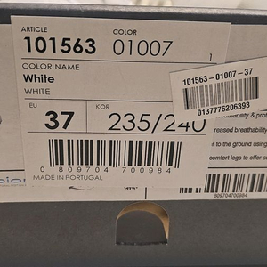 에코 여성용 골프화 새상품