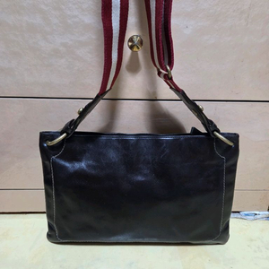 발리 정품 삼선 오리지널 메신저백 레더