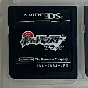 닌텐도 DS 포켓몬스터 블랙 일본판 알칩