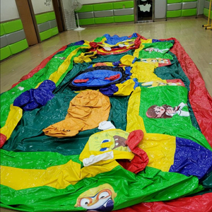 아이들 놀이용 에어바운서 세트