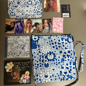 뉴진스 Supernatural 슈퍼내추럴 무라카미 크로스백 팜 하니 버전