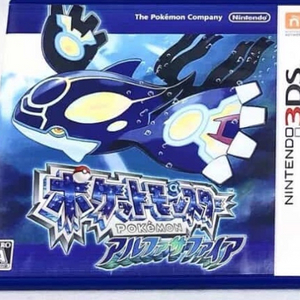 닌텐도 3DS 포켓몬 알파사파이어 일본판 칩
