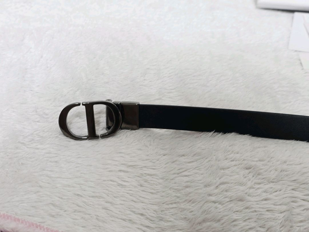 디올 30 몽테인 리버서블 벨트 루테늄 95--3